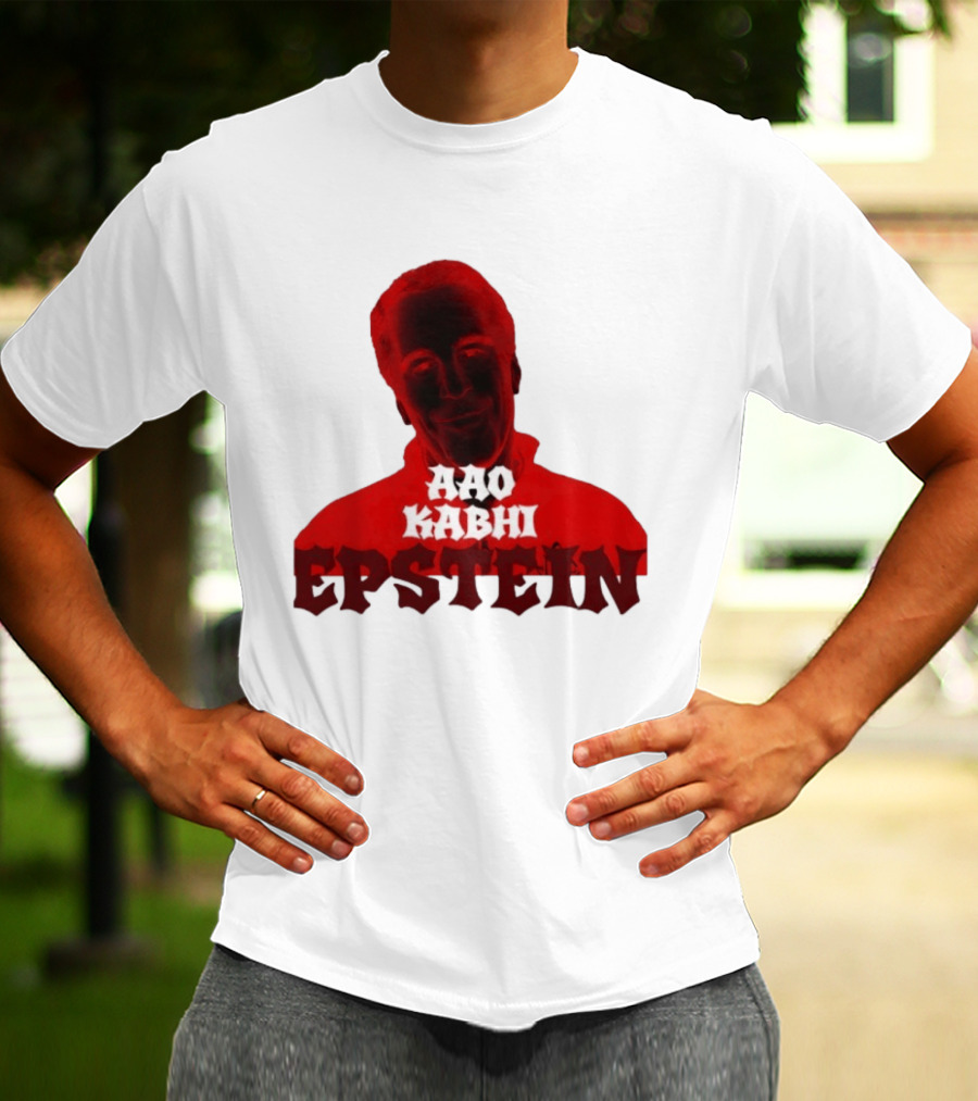 Aao Kabhi Epstein Edgy Meme T-Shirt