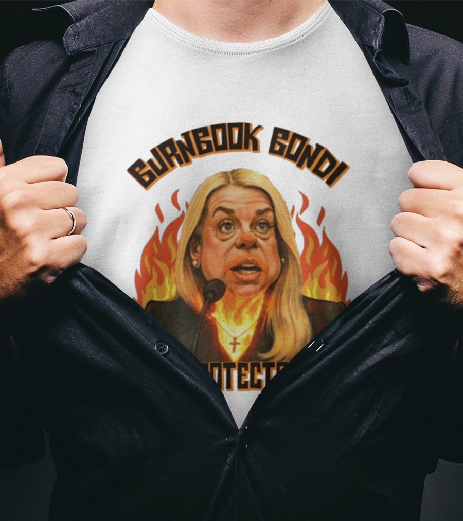 Burnbook Bondi Pedo Protector Pam Flame T-Shirt