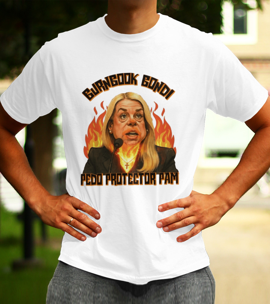 Burnbook Bondi Pedo Protector Pam Flame T-Shirt