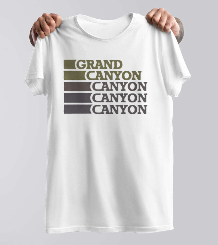 Dale Doback Grand Canyon Vintage Retro Style Scenic T-Shirt