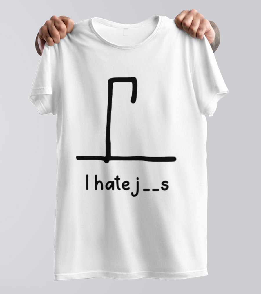 I Hate Jews_fill In Phrase Puzzle T-Shirt