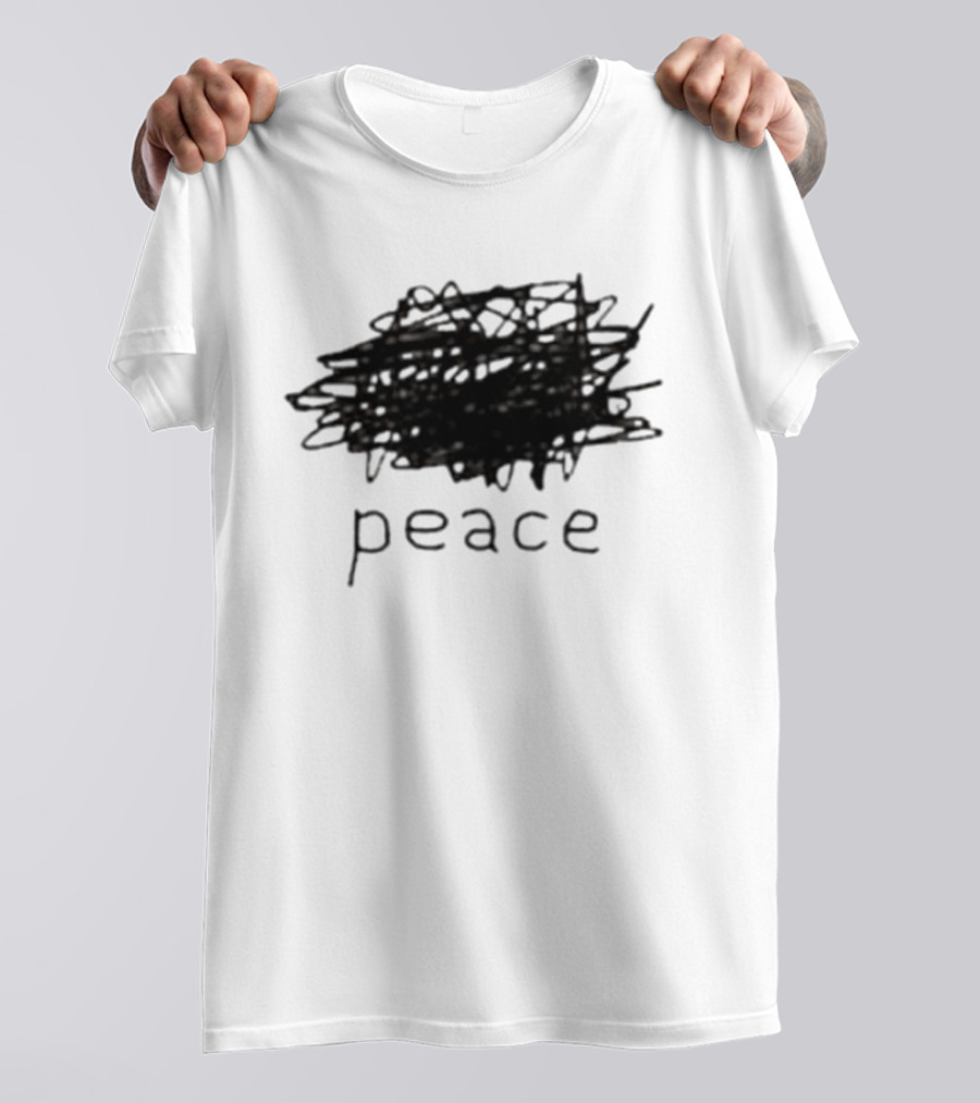 Peace Graffiti Scribble T-Shirt
