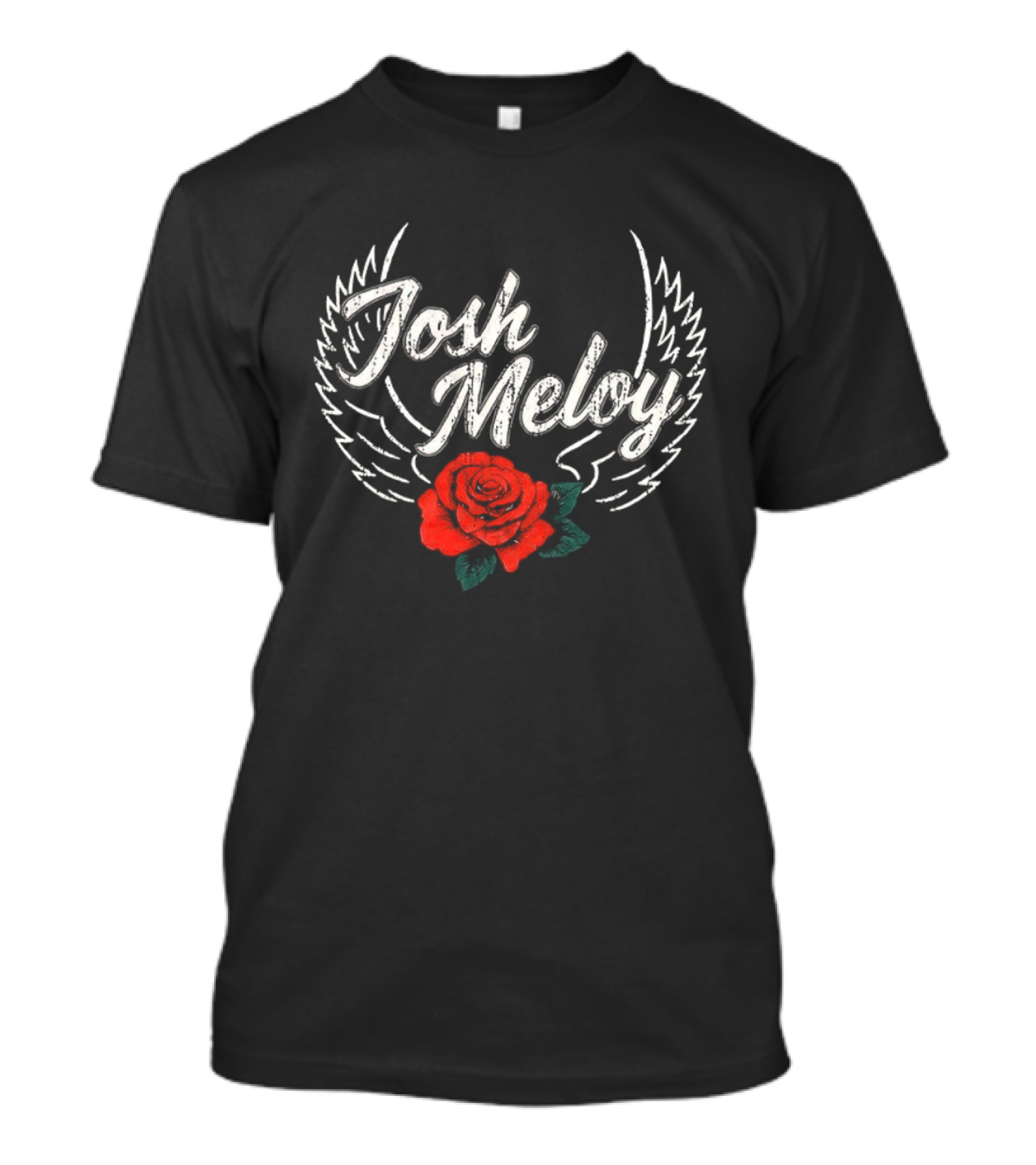 Josh Meloy Wings And Rose T-Shirt