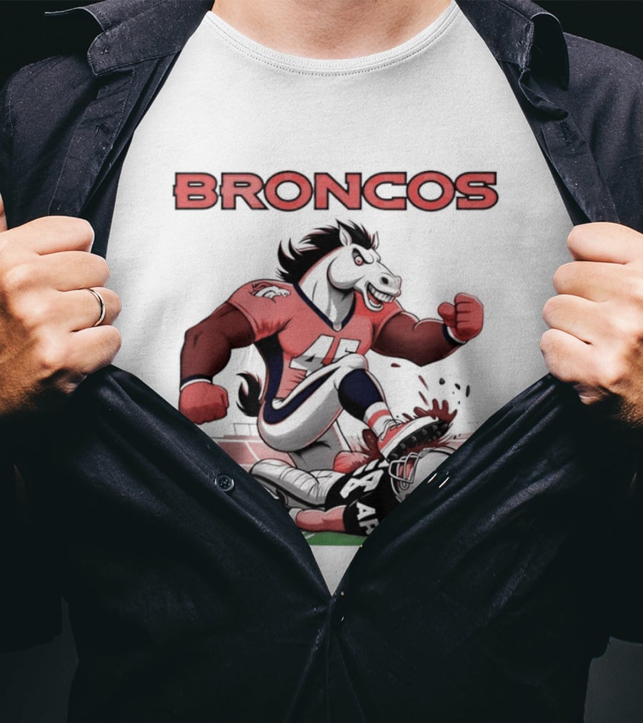 Denver Broncos Vs Raiders Beat Rivals Football Showdown T-Shirt