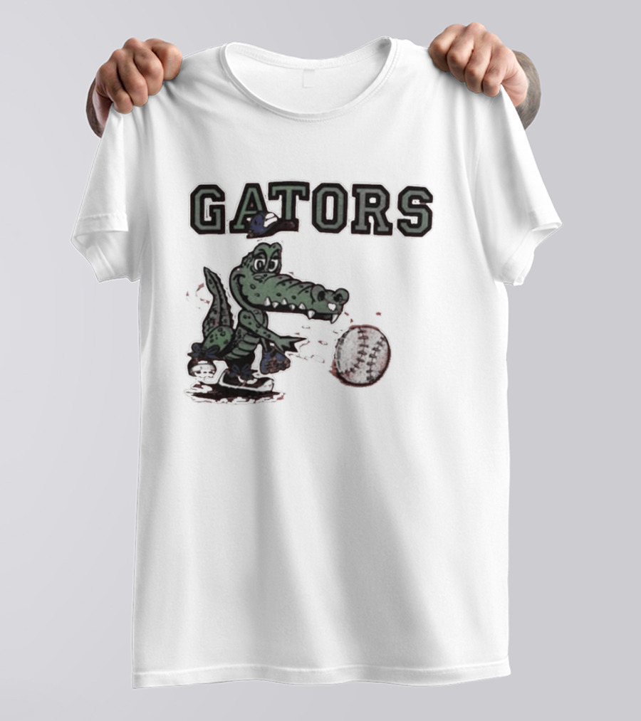 Florida Gators Basketball Mascot Image T-Shirt