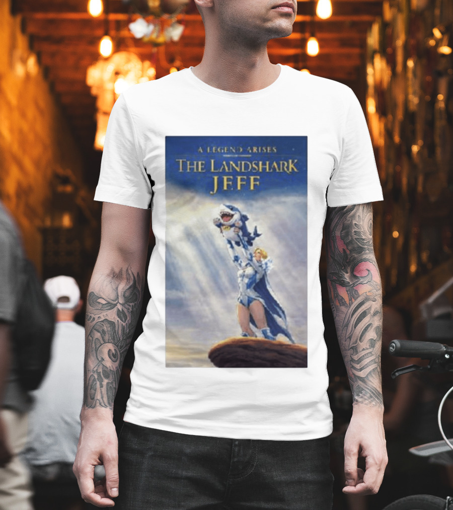 A Legend Arises The Landshark Jeff Emma Frost Lion King Scene T-Shirt