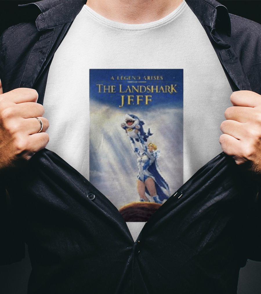 A Legend Arises The Landshark Jeff Emma Frost Lion King Scene T-Shirt