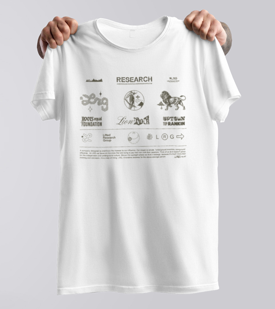 Lifted Research Group Aligned Research Legacy Collection 93 Lion Geared Clothing T-Shirt