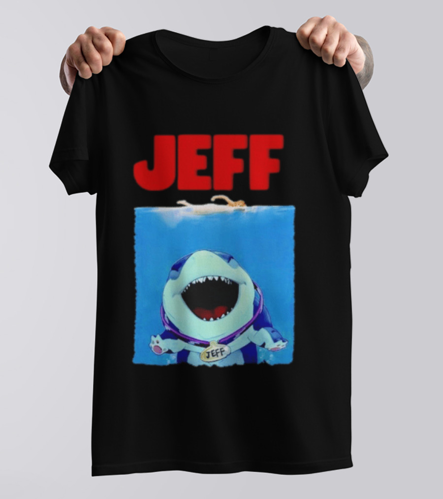 Jeff The Land Shark Jaws Movie T-Shirt