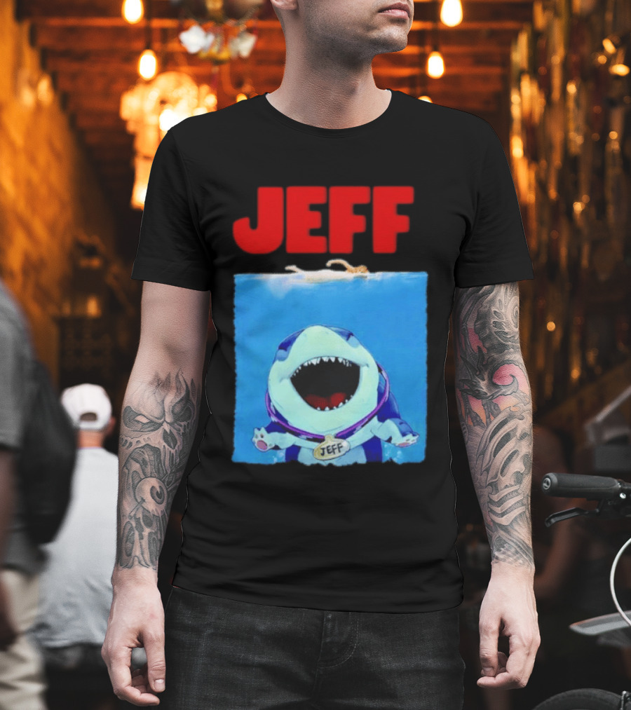 Jeff The Land Shark Jaws Movie T-Shirt