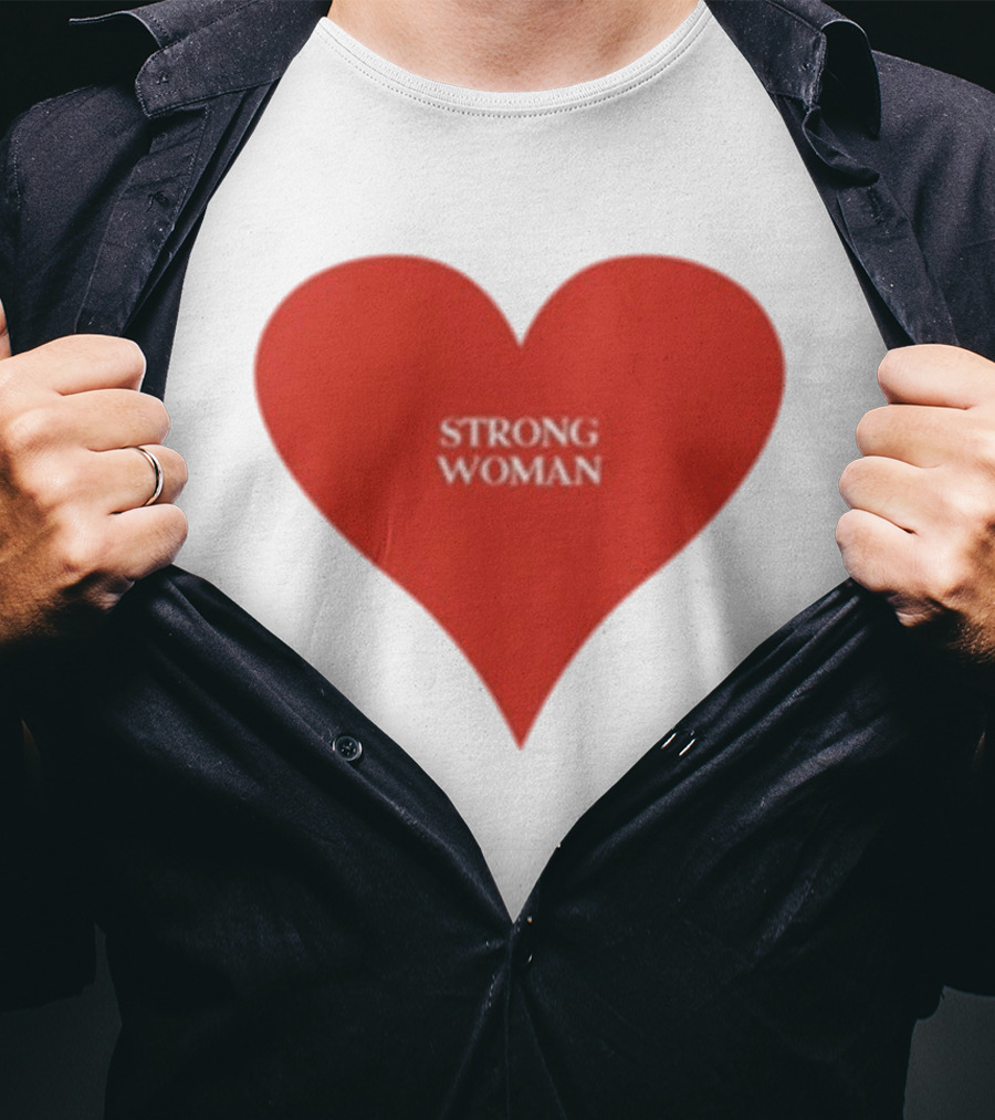 Strong Woman Heart Gemma Johnson Neighborhood Empowerment T-Shirt