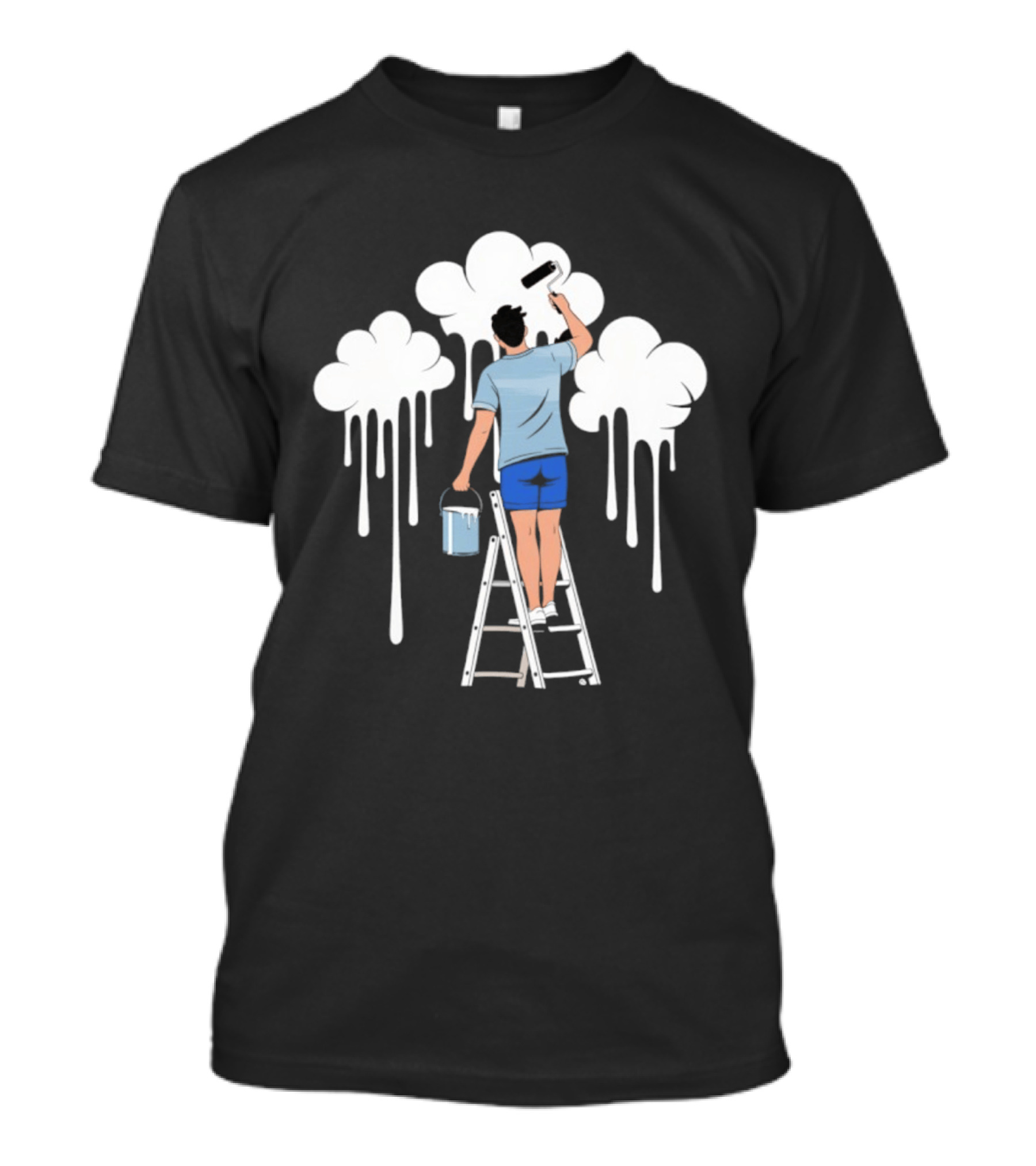 Painting The Clouds Dripping With Creativity T-Shirt