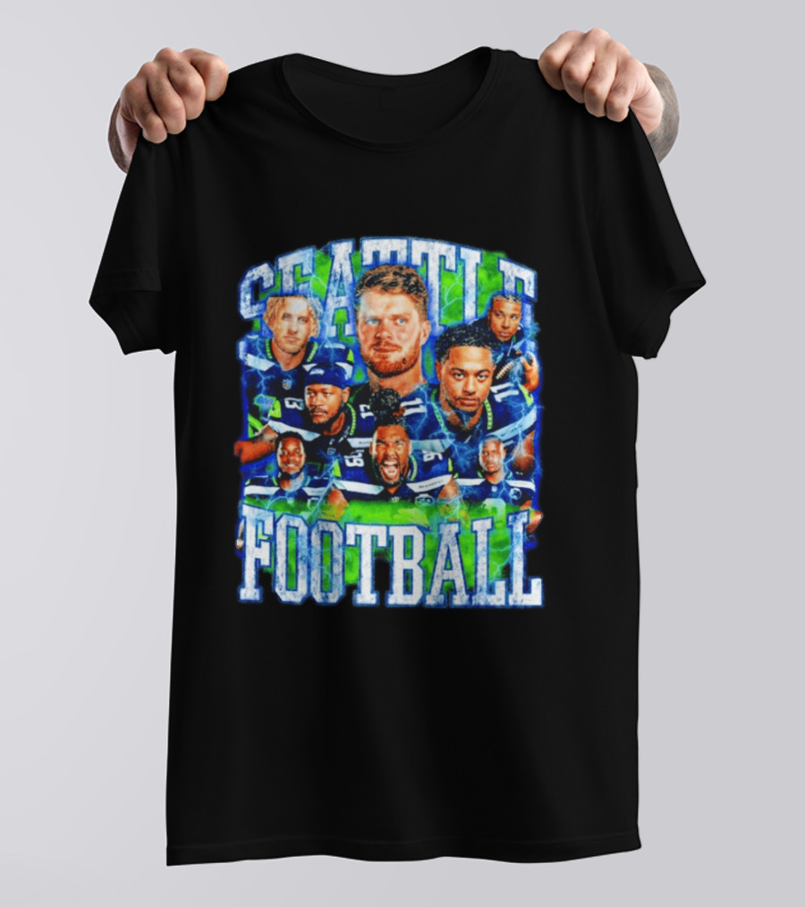 Seattle Football Champs 2026 Bootleg T-Shirt