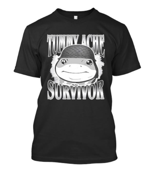 Tummy Ache Survivor Jeff The Land Shark Helmet Meme T-Shirt
