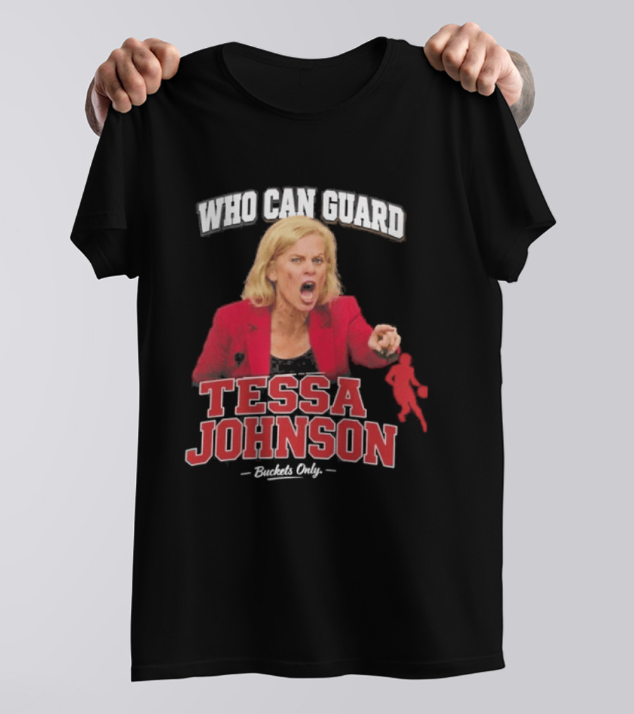Who Can Guard Tessa Johnson Basketball Legend T-Shirt