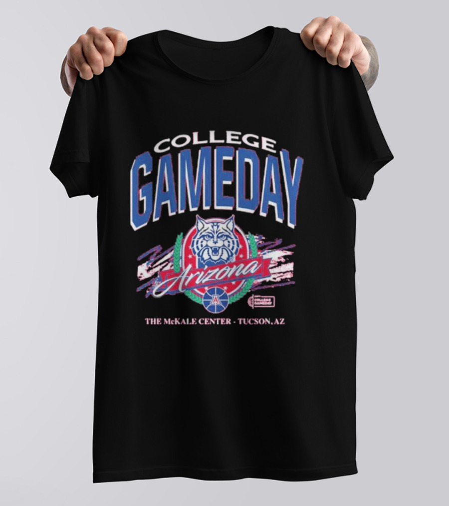 Arizona College Gameday Wildcats McKale Center Tucson AZ T-Shirt