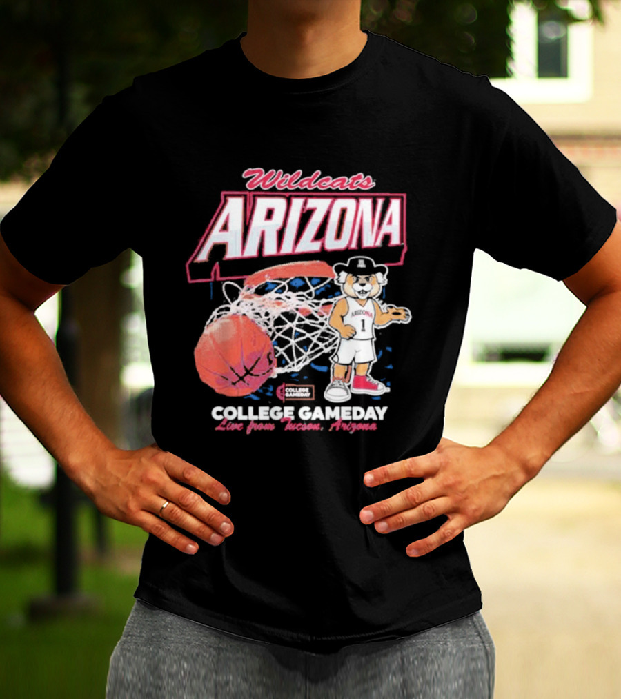 Arizona Wildcats College Gameday Live From Tucson T-Shirt