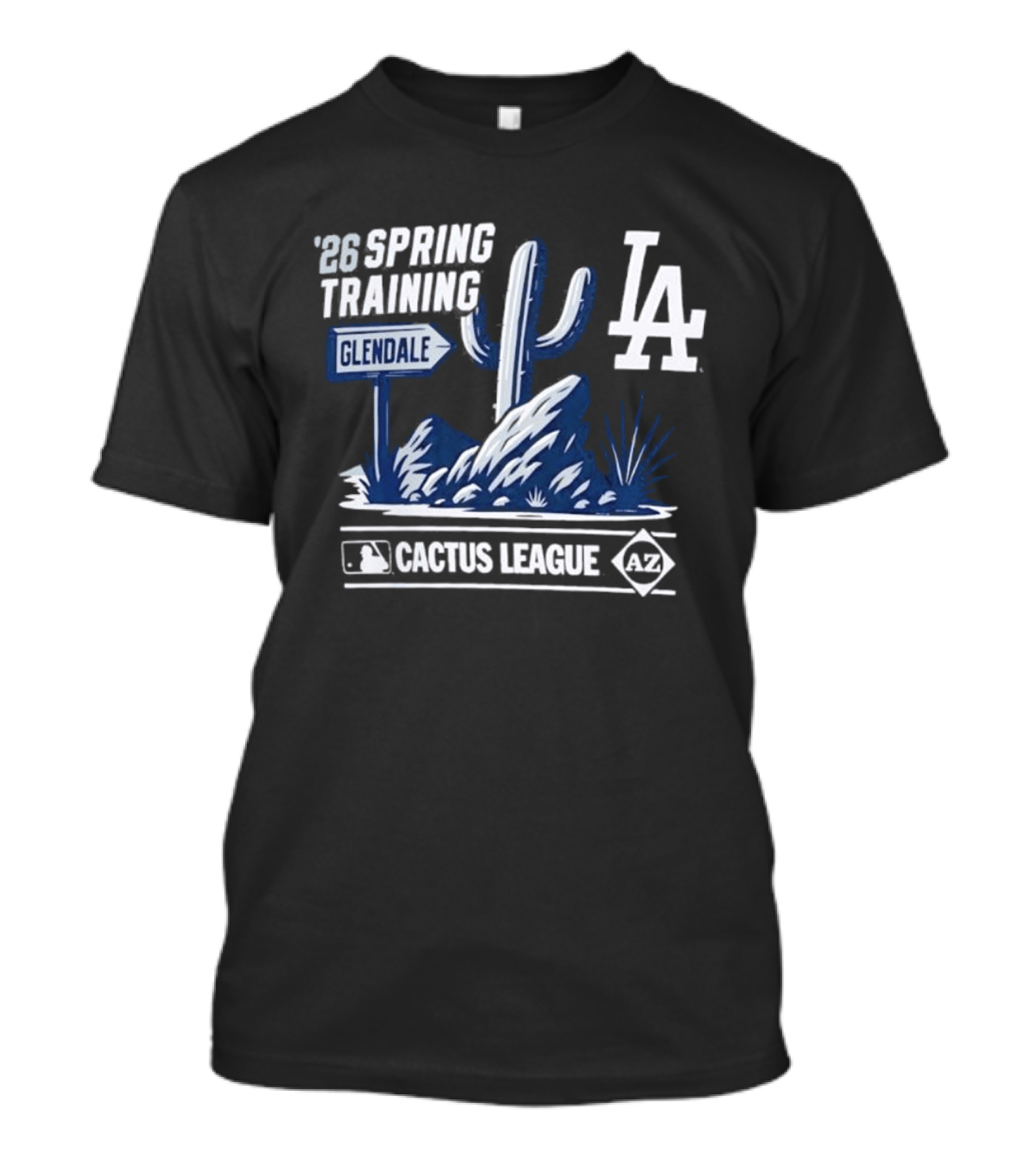 Los Angeles Dodgers 2026 Spring Training Glendale Cactus League MLB T-Shirt