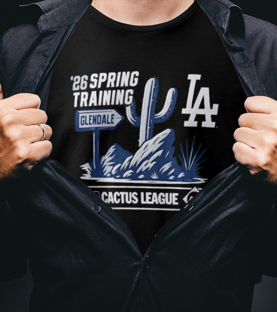 Los Angeles Dodgers 2026 Spring Training Glendale Cactus League MLB T-Shirt