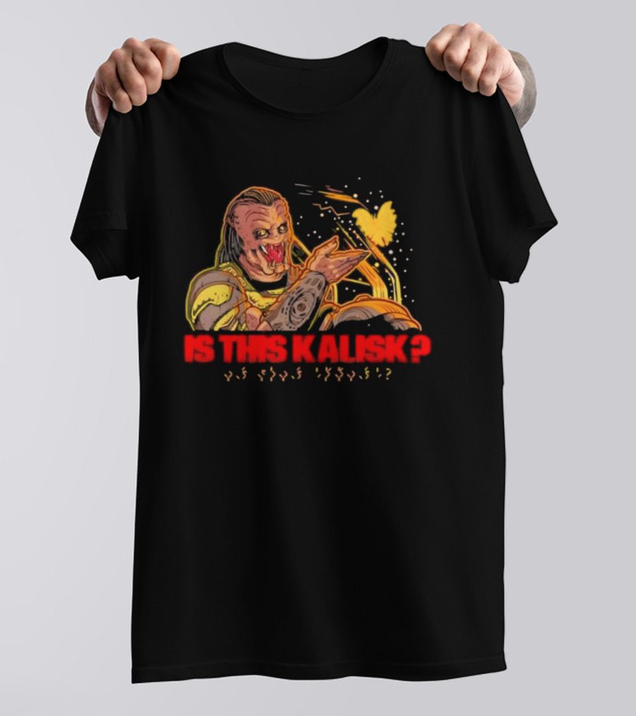 Is This Kalisk Monster Cartoon Character With Heart And Red T-Shirt