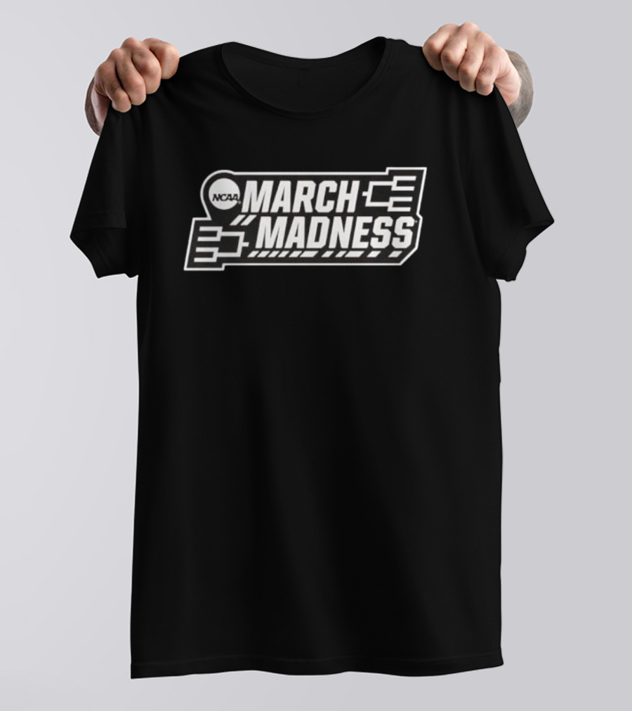NCAA March Madness Single Color Bracket T-Shirt