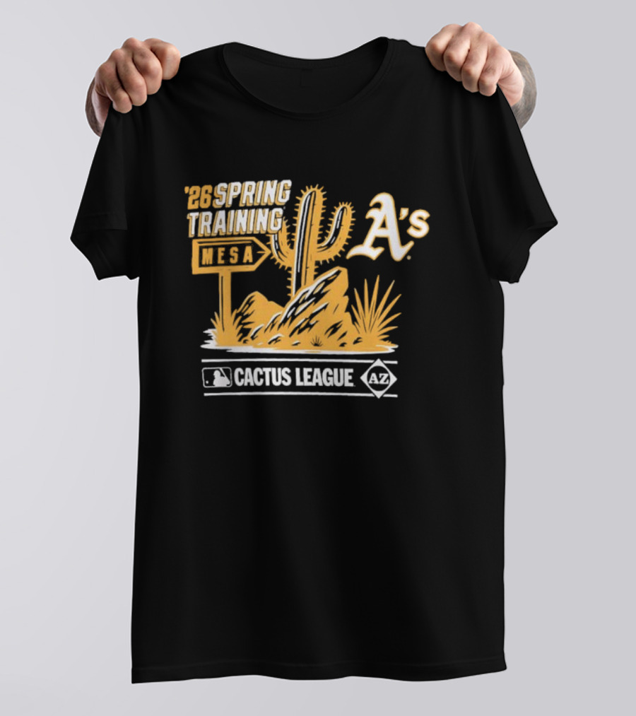 Oakland Athletics 2026 Spring Training Arizona Cactus League A's Baseball T-Shirt