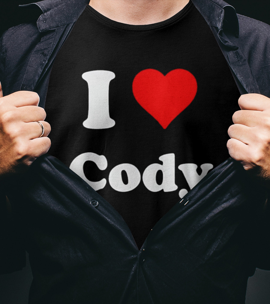 I Love Cody Heart T-Shirt
