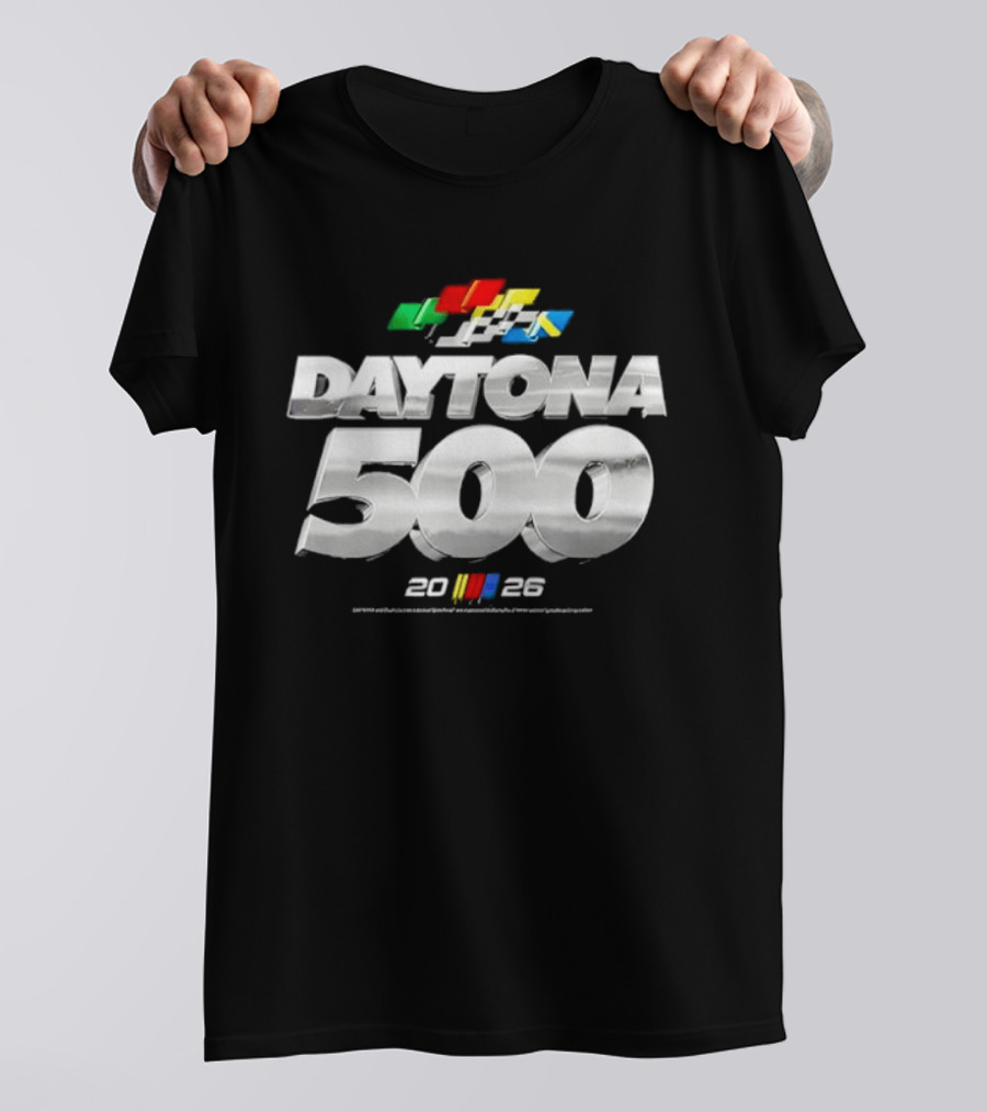 Nascar Daytona 500 Chrome Racing 2023 Edition T-Shirt
