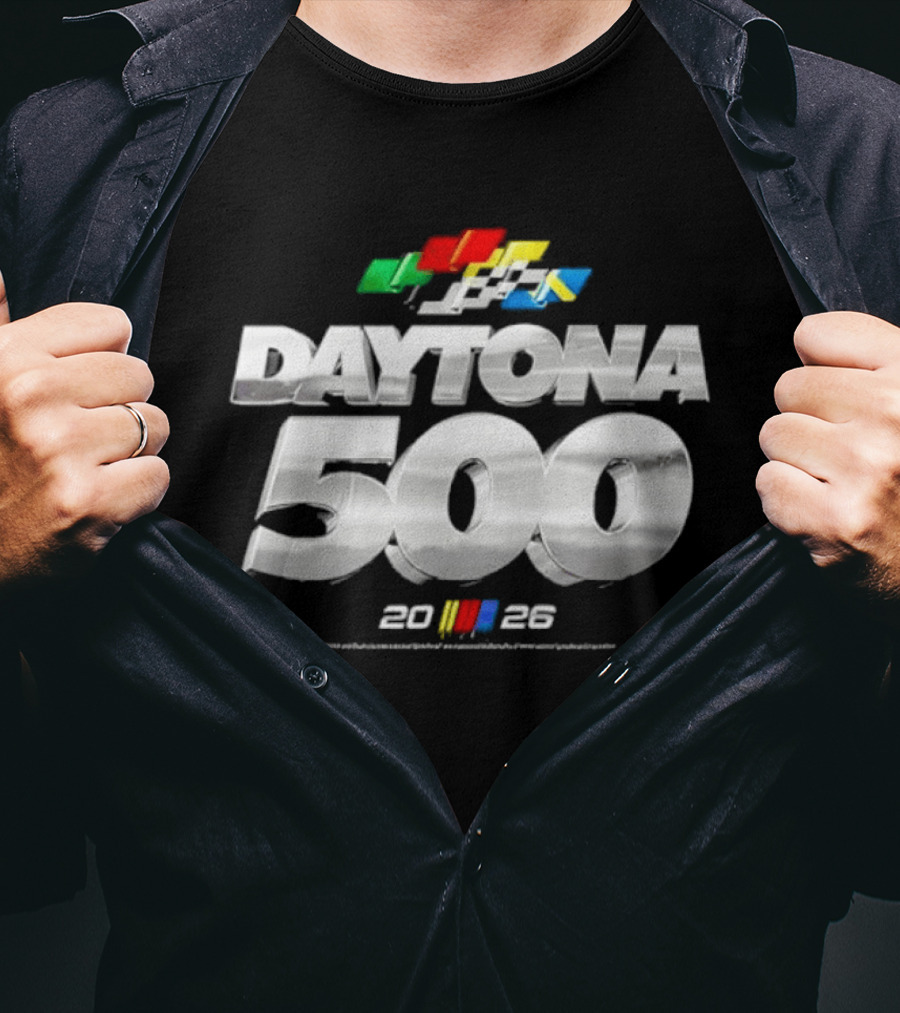 Nascar Daytona 500 Chrome Racing 2023 Edition T-Shirt