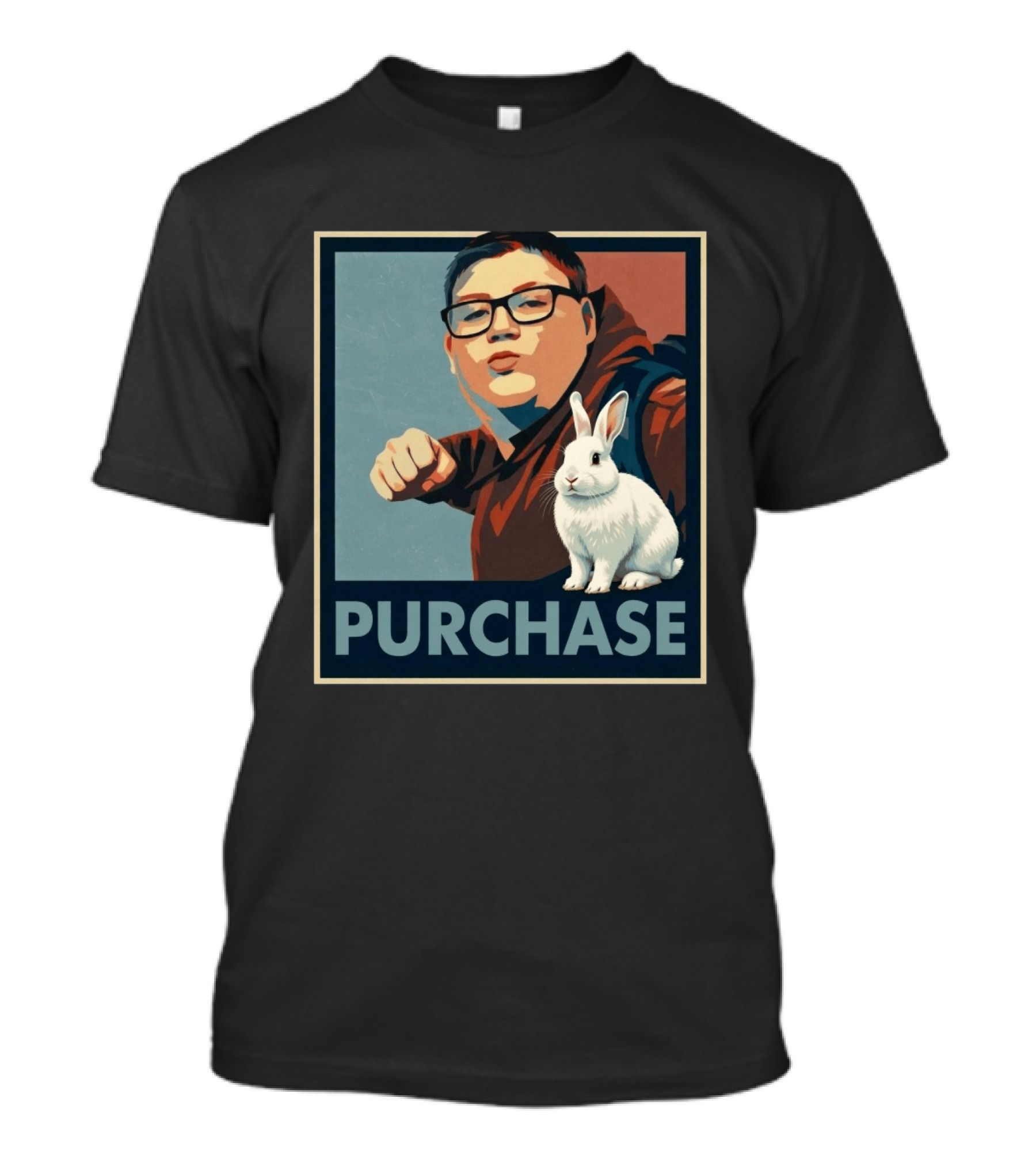 PURCHASE Kid Punches With Rabbit T-Shirt