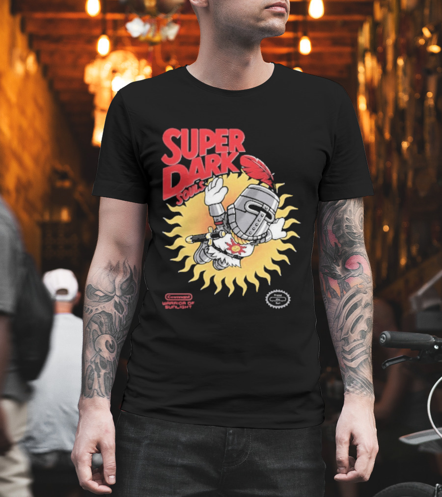 Super Dark Souls Praise The Sun Solaire T-Shirt