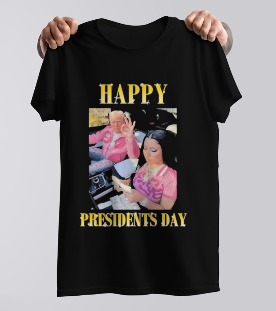 Happy Presidents Day Trump Nicky T-Shirt
