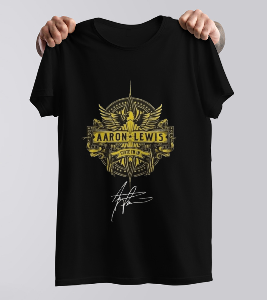 Aaron Lewis State I'm In Tour 2026 Eagle T-Shirt
