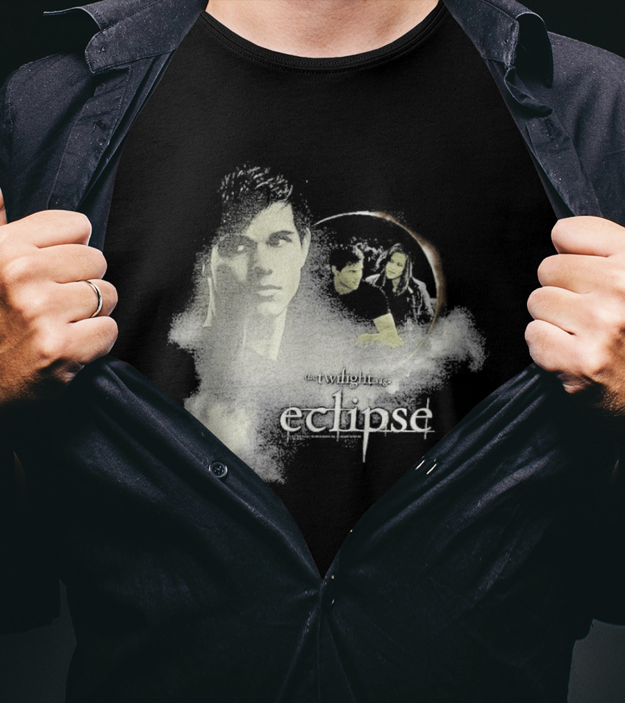 Timothee Chalamet The Twilight Saga Eclipse Crescent Moon T-Shirt