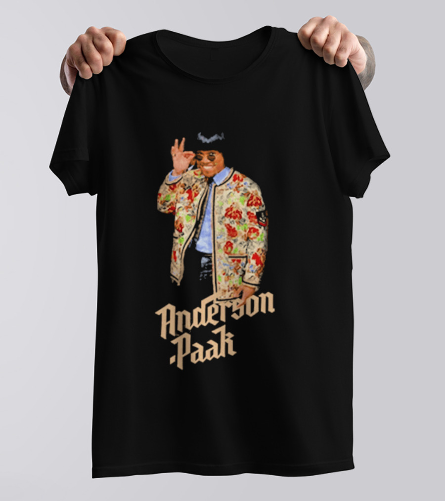 Anderson Paak Floral Jacket Style Moment T-Shirt