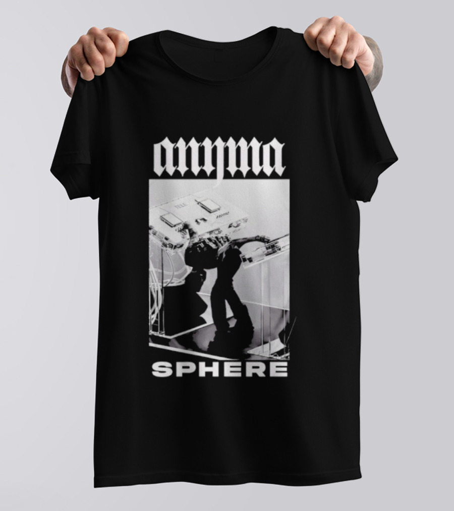Anyma Sphere Robot And Vintage Synthesizer T-Shirt