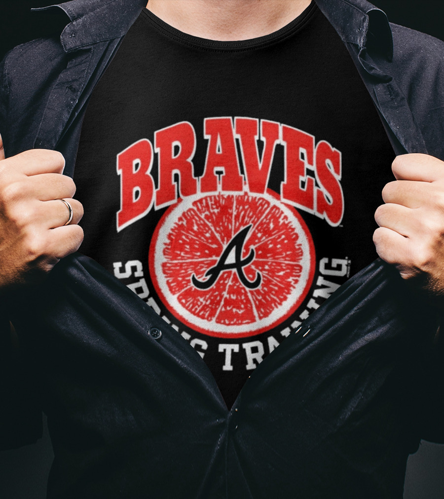 Atlanta Braves Spring Training Grapefruit 2026 Baseball T-Shirt