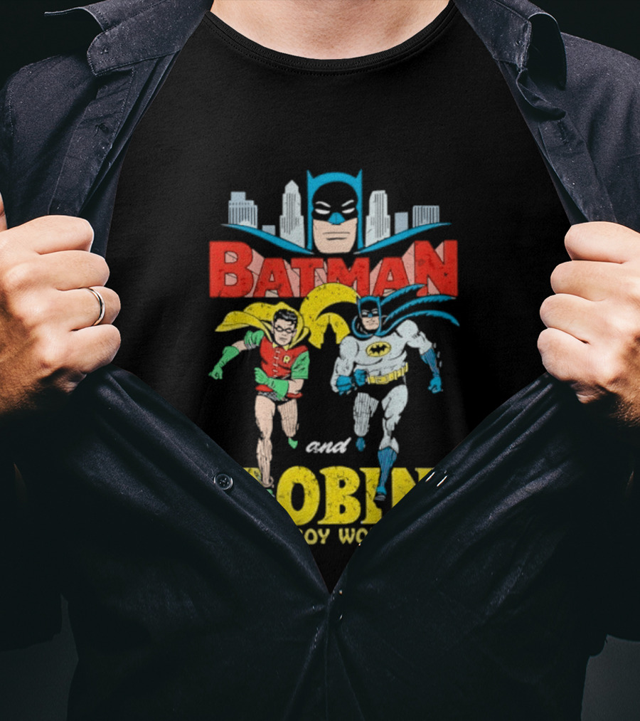 Batman And Robin The Boy Wonder T-Shirt