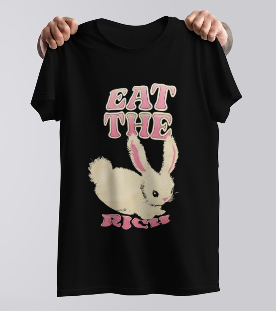 Eat The Rich Bunny T-Shirt