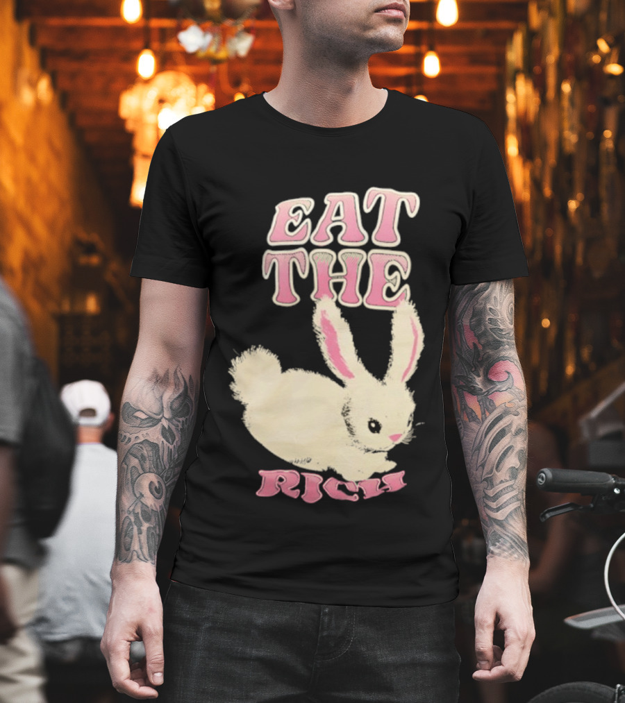 Eat The Rich Bunny T-Shirt
