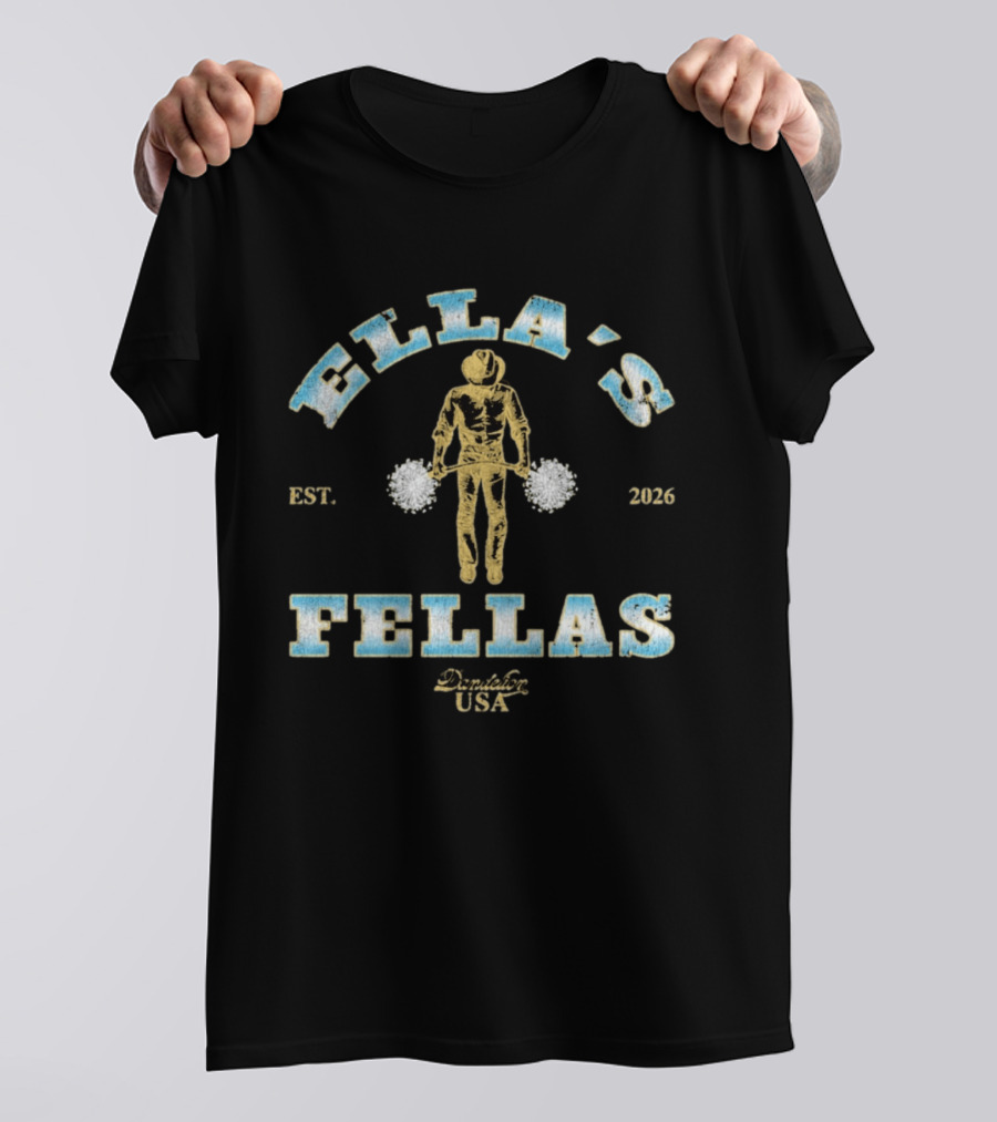 ELLA'S FELLAS EST. 2026 Drumlin USA T-Shirt