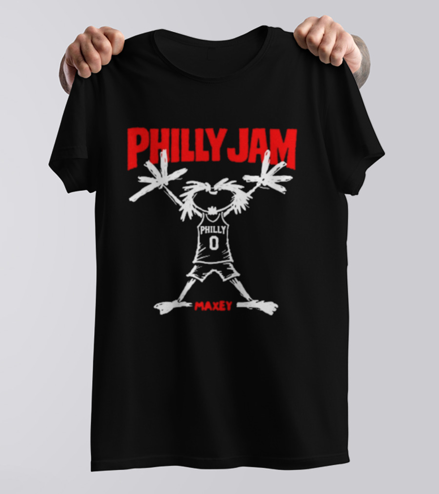 Philly Jam Maxey Stickman Philadelphia Philly 0 T-Shirt