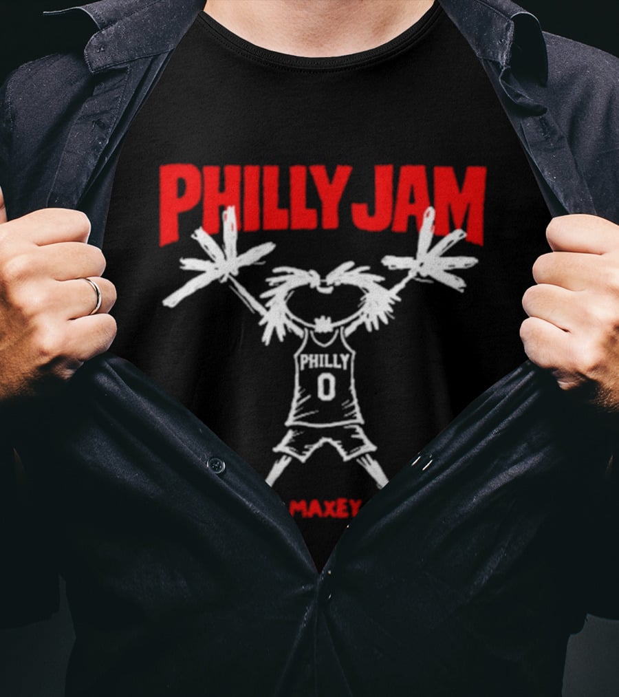 Philly Jam Maxey Stickman Philadelphia Philly 0 T-Shirt