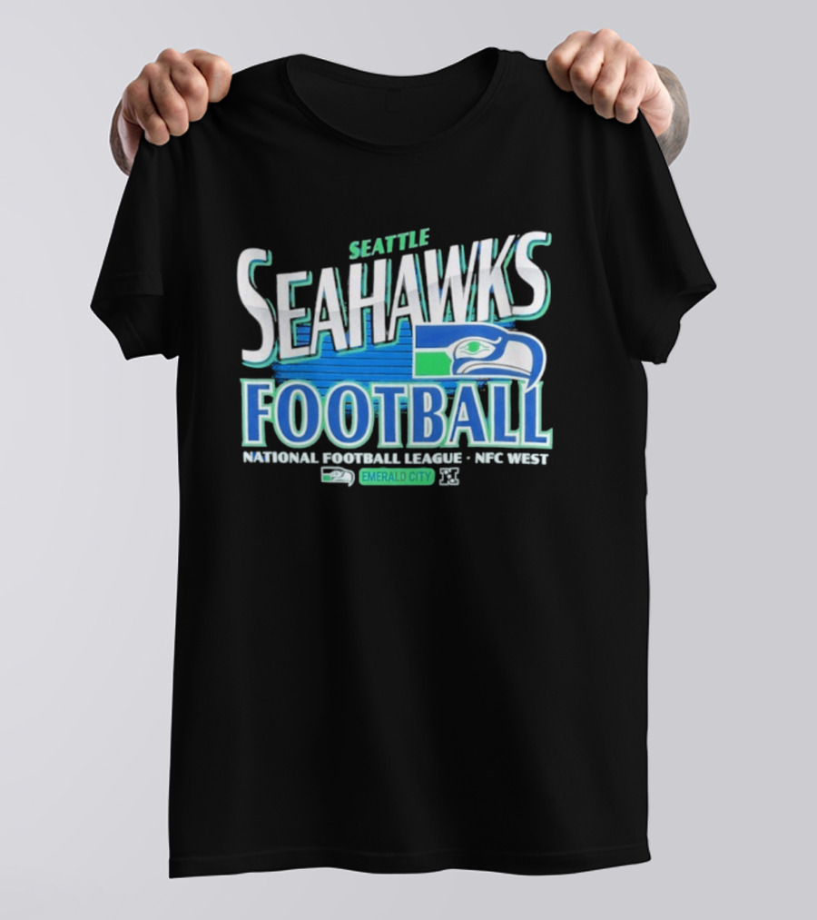 Seattle Seahawks Football National Football League NFC West Emerald City T-Shirt