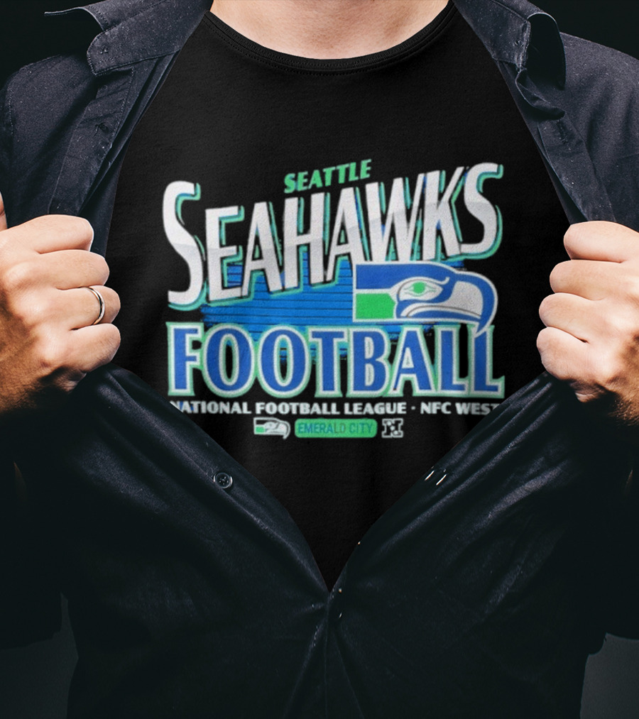 Seattle Seahawks Football National Football League NFC West Emerald City T-Shirt