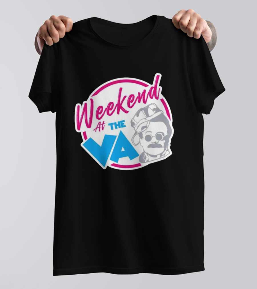 Weekend At The VA Iconic Silhouette Throwback T-Shirt