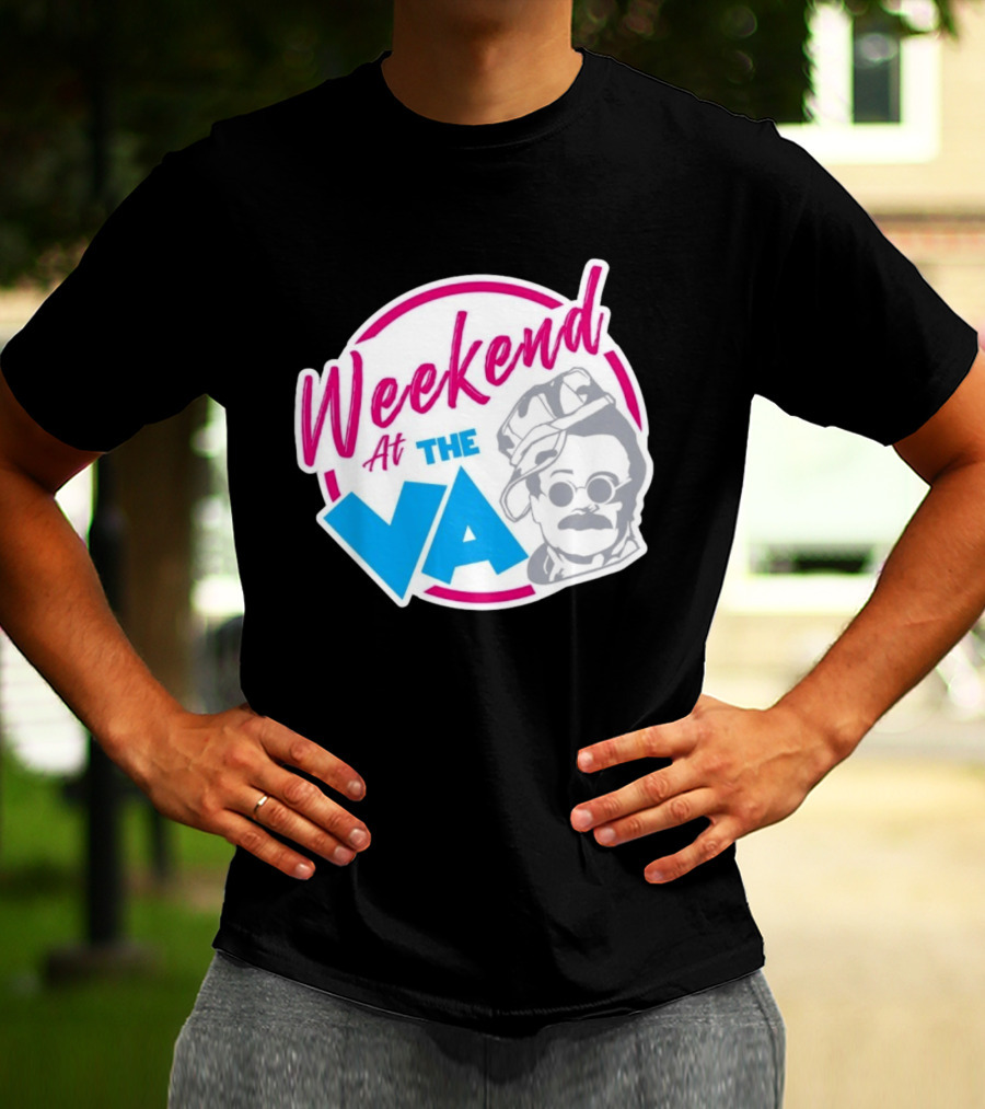 Weekend At The VA Iconic Silhouette Throwback T-Shirt