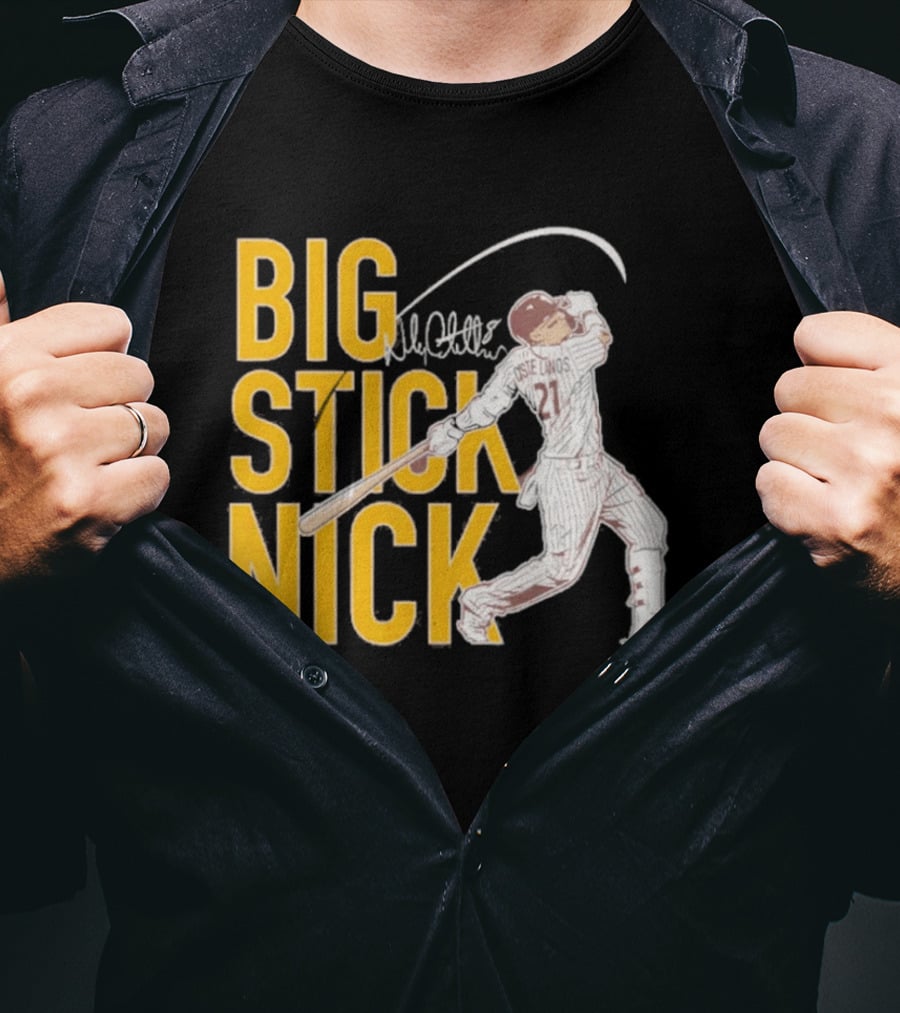 Big Stick Nick Castellanos Padres Baseball T-Shirt