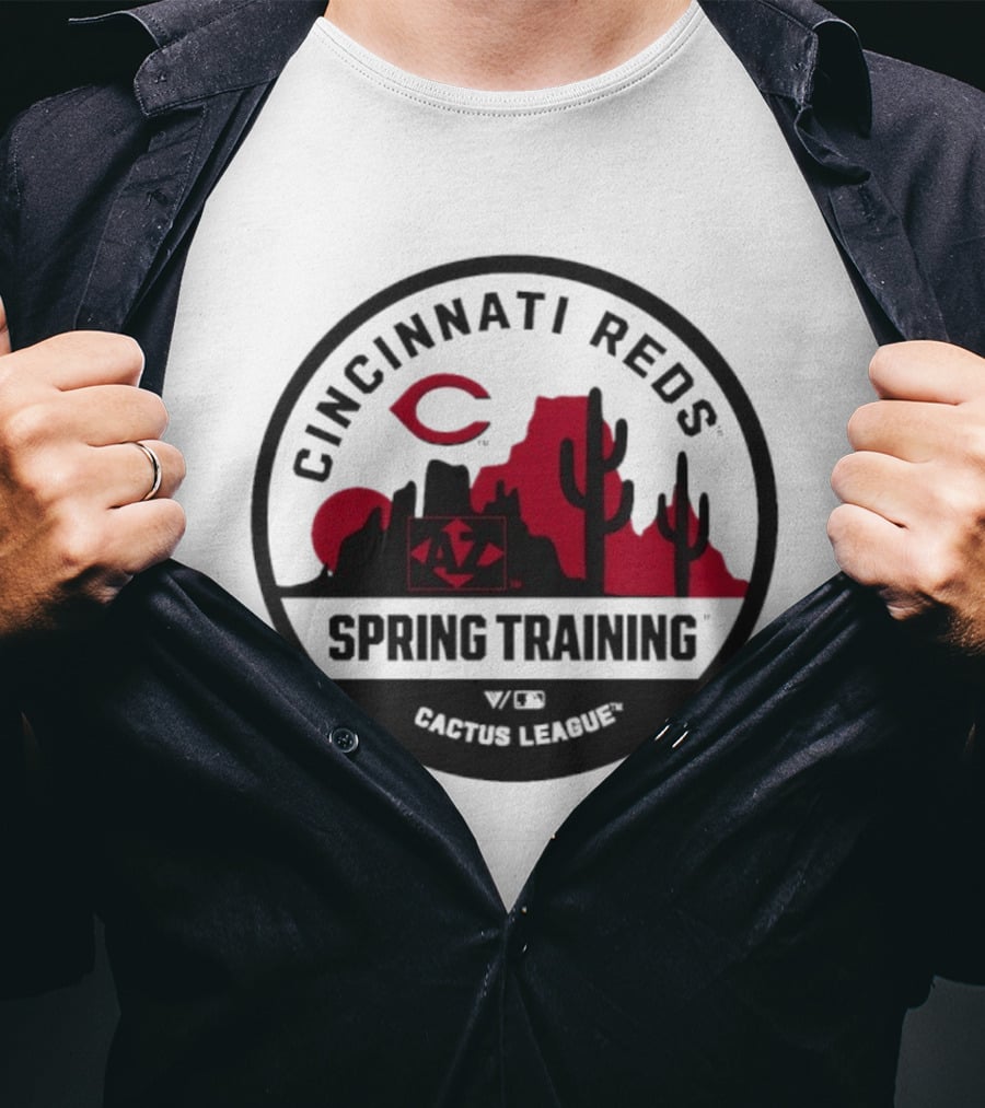 Cincinnati Reds Cactus League Spring Training Luxe Knit T-Shirt