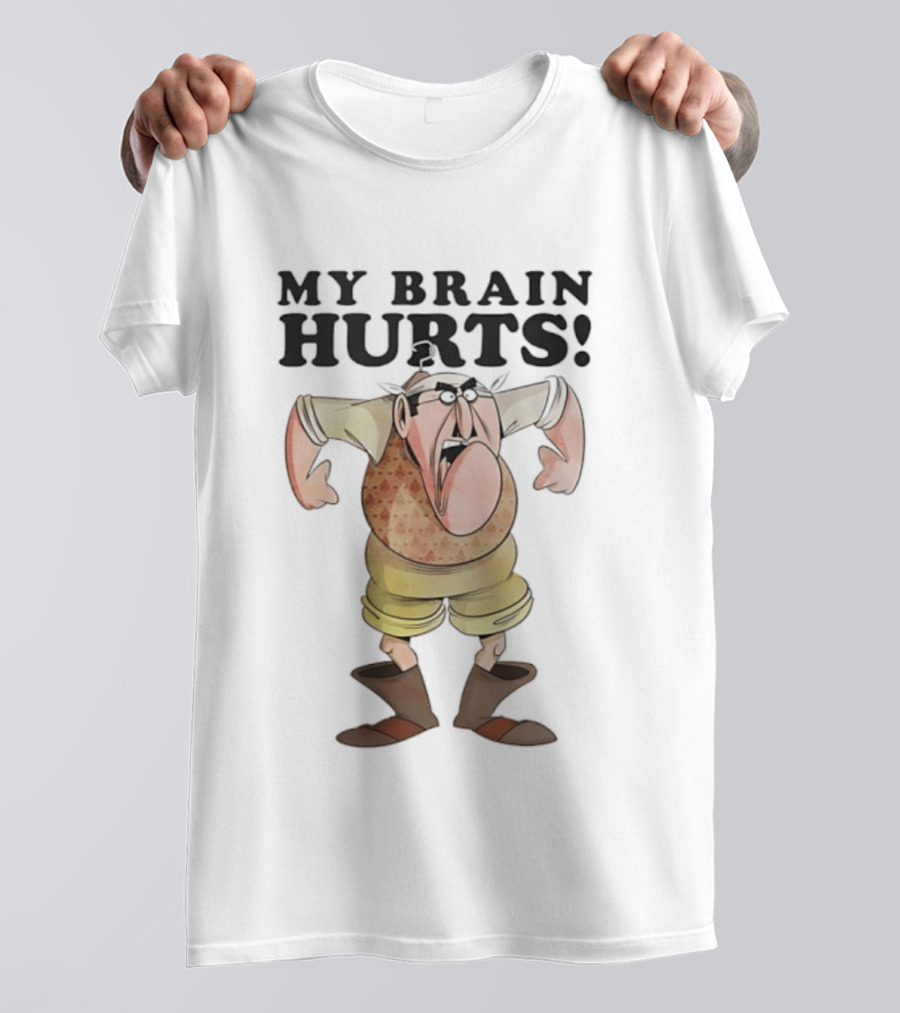 Monty Python Gumby My Brain Hurts T-Shirt